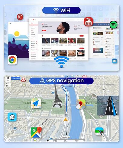 2+64G for Mercedes Benz E Class W211 E200 CLS W219 2002-2009 Android Car Radio Stereo, Wireless Carplay Android Auto 9 Inch Bluetooth HiFi Car Audio Receiver Support GPS WiFi Backup Camera FM/RDS SWC in Saudi Arabia