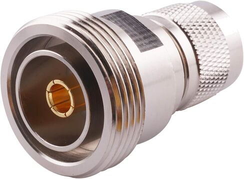 موصل محول محوري RF L29 7/16 DIN مقبس أنثى إلى قابس ذكر N in Kuwait