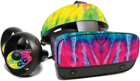 MightySkins Skin for Oculus Rift S - Tie Dye 2 | Protective, Durable, and Unique Vinyl Decal Wrap Cover | Easy to Apply, Remove, and Change Styles | Made in The USA in Saudi Arabia
