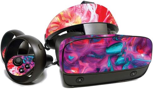 MightySkins Skin for Oculus Rift S - Tie Dye 2 | Protective, Durable, and Unique Vinyl Decal Wrap Cover | Easy to Apply, Remove, and Change Styles | Made in The USA in Saudi Arabia
