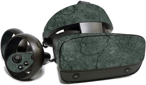 MightySkins Skin for Oculus Rift S - Green Stone | Protective, Durable, and Unique Vinyl Decal Wrap Cover | Easy to Apply, Remove, and Change Styles | Made in The USA in Saudi Arabia