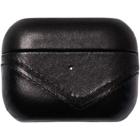 Bullstrap Premium Leather Case Compatible with Apple AirPods Pro, Wireless Charging, Two-Piece Design, Terra