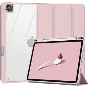 Case for iPad Pro 12.9 inch 2022/2021/ 2020, for iPad Pro 12.9 Case with Pencil Holder, Stand Cover for iPad Pro 12.9 inch 6th Generation 2022 / 5th Gen/ 4th Gen, Auto Sleep/Wake, Black