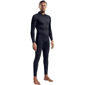 Dark Lightning Full Body Wetsuit Women, 3/2mm Wet Suit Womens Diving Surfing Snorkeling Kayaking Water Sports (L2, NW - Black-3/2mm)