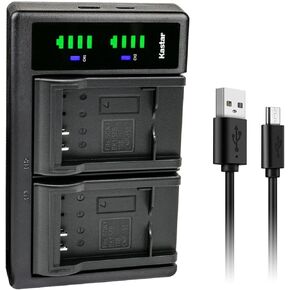 Kastar 4-Pack Battery and LTD2 USB Charger Replacement for Olympus Li-90B Li-92B Battery, LI-90C UC-90 Charger, Stylus XZ-2 iHS, Tough TG-Tracker, OM SYSTEM Tough TG-6, OM SYSTEM Tough TG-7 Camera