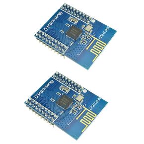 2pcs NRF51822 CORE51822 2.4GHz BT4.0 Wireless Bluetooth Module Bluetooth 4.0 Communication Board RF Transceiver Controller Antenna SPI I2C UART