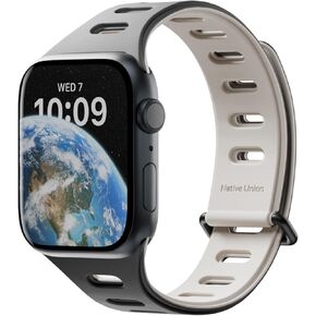 Native Union Active Band | Magnetic Apple Watch Band – Double Sided Reversible Silicone Strap – Adjustable Length – Breathable & Sweat Proof for Sport