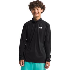 THE NORTH FACE Teen Never Stop ¼ Zip، TNF Light Gray Heather، مقاس X-Large