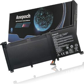C41N1416 Laptop Battery Compatible with Asus ZenBook Pro N501 N501L N501J UX501J N501JW UX501 UX501L UX501JW UX501VW G501 G501VW G501VJ G501JW G601J Series 0B200-01250100 15.2V 60Wh 3800mAh