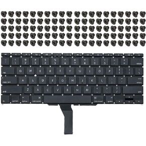 Willhom Replacement Keyboard US + Screws Kit for MacBook Air 11" A1370 A1465 (Mid 2011-Early 2015)