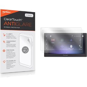 BoxWave Screen Protector Compatible with Pioneer DMH-W2700NEX - ClearTouch Anti-Glare (2-Pack), Anti-Fingerprint Matte Film Skin for Pioneer DMH-W2700NEX