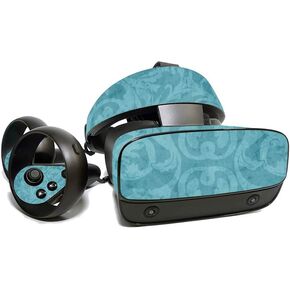 MightySkins Skin for Oculus Rift S - Baby Blue Jacquard | Protective, Durable, and Unique Vinyl Decal wrap Cover | Easy to Apply, Remove, and Change Styles | Made in The USA