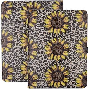 Case for iPad 9th / 8th/ 7th Generation 10.2 inch 2021/2020/2019, Premium PU Leather Folding Stand Shell Soft TPU Back Cover, Magical Cute Owl