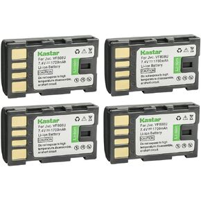 Kastar BN-VF808 Battery 2-Pack Replacement for JVC GZ-HD6EK GZ-HD6EX GZ-HD6US GZ-HD7 GZ-HD7AC GZ-HD7B GZ-HD7EK GZ-HD7EX GZ-HD7S GZ-HD7US GZ-HD10 GZ-HD10AC GZ-HD10EK GZ-HD10EX GZ-HD10US GZ-HD30 Camera in Saudi Arabia