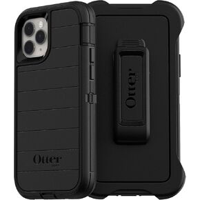OtterBox iPhone 11 Pro/XS/X Defender Series Pro Case - Black (Non-Retail Packaging, Ships in Poly Bag), Rugged & Durable, with Port Protection, Includes Holster Clip Kickstand