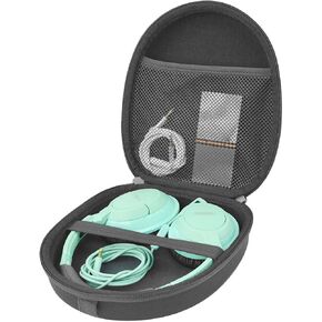 Linkidea Headphone Carrying Case Compatible with Bose QCUltra, QC45, QC35, QC35 II, 700, SoundTrue Headphones Around-Ear Style, SoundLink Around-Ear II Headset Hard Travel Bag (Grey)