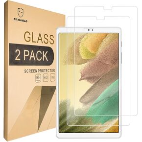 Mr.Shield [2-PACK] Designed For Samsung Galaxy Tab A7 Lite [Tempered Glass][Japan Glass with 9H Hardness] Screen Protector with Lifetime Replacement