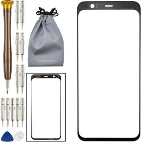 Outer Glass Lens Screen Replacement for Google Pixel 4 Black G020M G020I GA01188-US GA01187-US