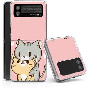 Bcov Case for Samsung Galaxy Z Flip 4 5G, Sunflower Bee Anti-Scratch Solid Hard case Protective Shookproof Phone Cover for Samsung Galaxy Z Flip 4 5G