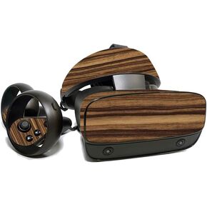MightySkins Skin for Oculus Rift S - Dark Zebra Wood | Protective, Durable, and Unique Vinyl Decal wrap Cover | Easy to Apply, Remove, and Change Styles | Made in The USA