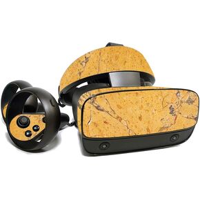 MightySkins Skin for Oculus Rift S - Saffron Marble | Protective, Durable, and Unique Vinyl Decal wrap Cover | Easy to Apply, Remove, and Change Styles | Made in The USA