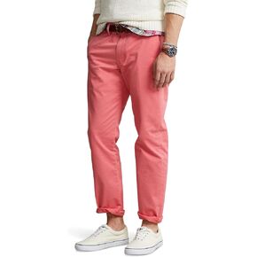Polo Ralph Lauren Men's Stretch Straight Fit Chino Pants Rd 36x32 Pale Red