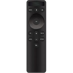 Replacement Soundbar Remote Control D514-H supports for Vizio Sound Bar V51-H6 P514a-H6 M215a-j6 V51x-J6 M51a-H6 M51ax-J6 V21-H8R M21d-H8R V21-H8 M512a-H6 M51a-H6B M51a-H6B-RB with INPUT KEY AUX
