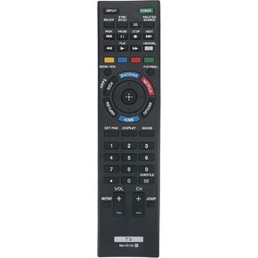 New RM-YD102 Replaced Remote fit for Sony 3D Smart LCD LED HDTV KDL-50W790B KDL50W790B KDL-50W800B KDL50W800B KDL-55W790B KDL55W790B KDL-55W800B KDL55W800B KDL- 55W950B KDL55W950B KDL60W840B