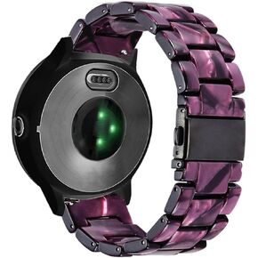 Abanen Watch Band for Garmin Venu 2 Plus/Venu Sq/Vivoactive 5, 20mm Quick Release Resin Lightweight Wristband Strap with Stainless Steel Buckle for Garmin Vivoactive 3,Vivomove Sport