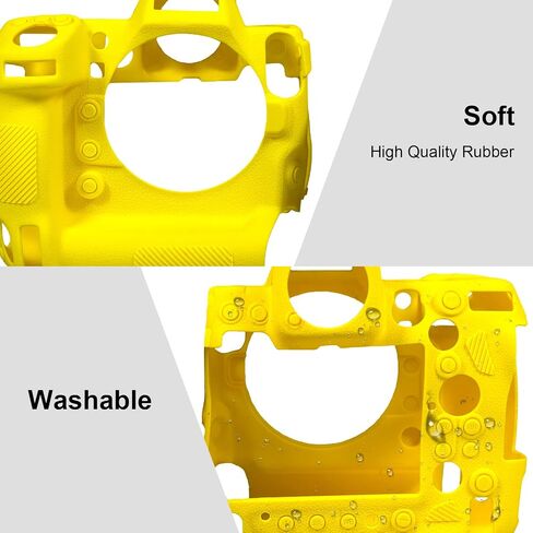 Easy Hood Camera Case for Nikon Z9 Camera, Anti-Scratch Soft Silicone Rubber Case Protective Body Housing Protector Skin Cover-Black in Saudi Arabia