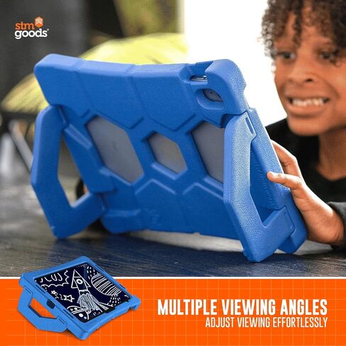 STM Goods Duxling iPad 10th Generation Case for Kids - Ultra-Protective, Two-Handle Design Allows for Easy Carry and Functions as a Multi-Angle Stand - Ideal for Parents, Teachers, Students - Green in Kuwait