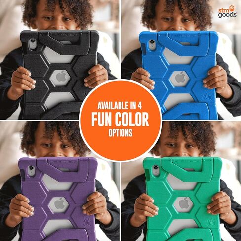 STM Goods Duxling iPad 10th Generation Case for Kids - Ultra-Protective, Two-Handle Design Allows for Easy Carry and Functions as a Multi-Angle Stand - Ideal for Parents, Teachers, Students - Green in Kuwait
