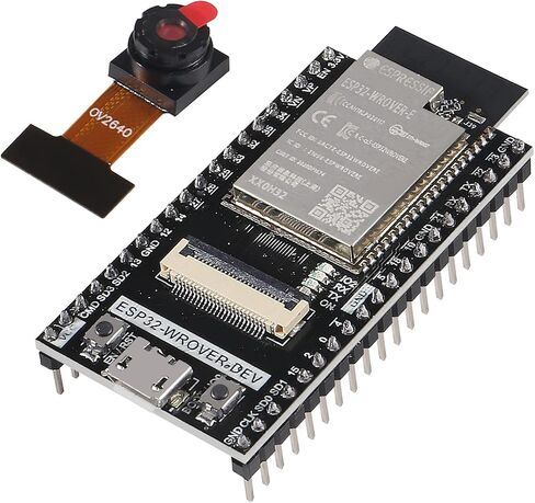 3 قطع ESP32-WROVER لوحة تطوير ESP32 مع كاميرا واي فاي بلوتوث للغات برمجة Arduino IDE ولغة C وM MicroPython(ESP32-WROVER) in Saudi Arabia