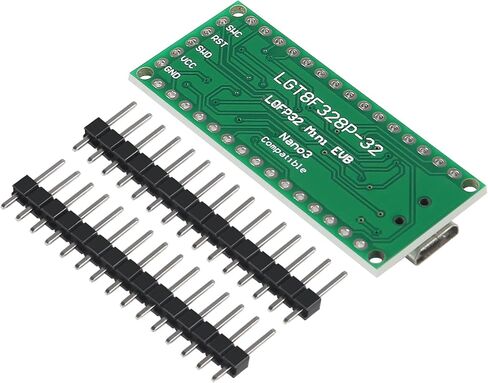 AITRIP 3 قطع LGT8F328P-LQFP32 LGT8F328P LQFP32 MiniEVB HT42B534 SOP16 لوحة تطوير محرك USB متوافقة مع ATMEGA328 Nano V3.0 لـ Arduino in Kuwait