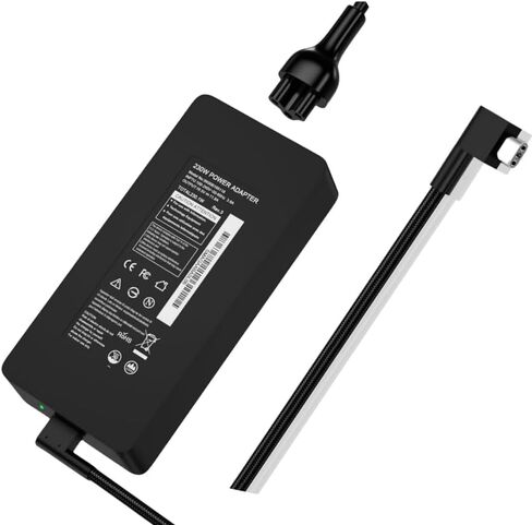 شاحن شفرة Razer 230 وات، مناسب لـ Razer 15 16 17 RC30-0248 RZ09-0328 RZ09-0369 Blade Pro 17/4K RZ09 RC30-0248 GTX1060 GTX1070 RTX2070 RTX2080 GTX1660 RTX2070 RTX3060 سلك الطاقة 19.5 فولت 11. 8 أ in Kuwait