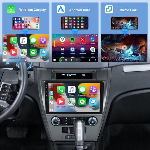 راديو سيارة ستيريو 2G 64G Android لسيارة Honda Odyssey 2005-2010، Carplay Android Auto، شاشة لمس 10 بوصة مع نظام ملاحة GPS WiFi Bluetooth Mirror Link FM RDS كاميرا احتياطية SWC in Saudi Arabia
