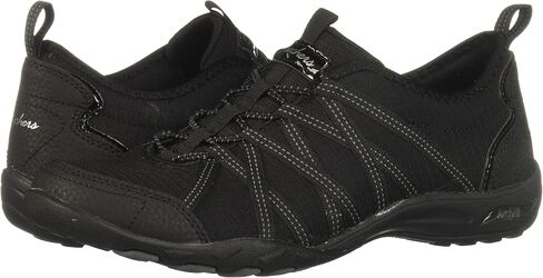 Skechers Active Arch Fit Comfy Slipon 100279 للسيدات سهل الارتداء 8 BM US أسود in Saudi Arabia