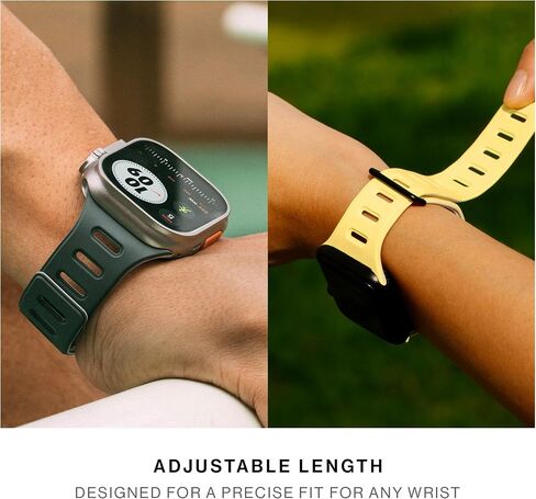 Native Union Active Band | Magnetic Apple Watch Band – Double Sided Reversible Silicone Strap – Adjustable Length – Breathable & Sweat Proof for Sport in Saudi Arabia