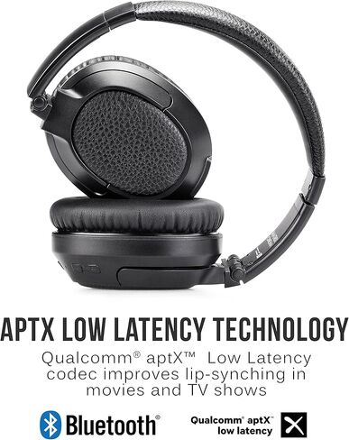 سماعات الرأس MEE audio Matrix Cinema Bluetooth اللاسلكية مع زمن الوصول المنخفض aptX وتحسين الصوت CinemaEAR للحصول على صوت أكثر وضوحًا في البرامج التلفزيونية والأفلام (متجددة) in Saudi Arabia