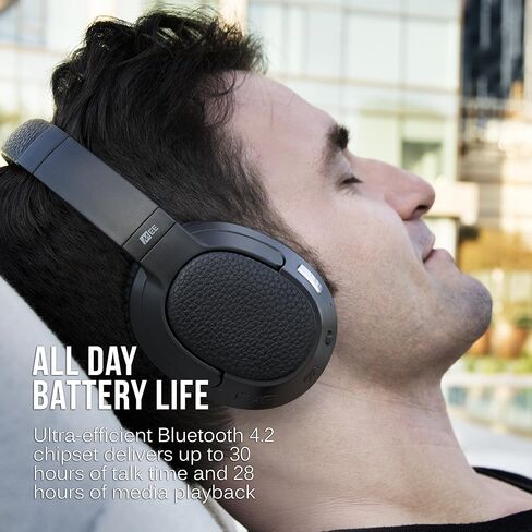 سماعات الرأس MEE audio Matrix Cinema Bluetooth اللاسلكية مع زمن الوصول المنخفض aptX وتحسين الصوت CinemaEAR للحصول على صوت أكثر وضوحًا في البرامج التلفزيونية والأفلام (متجددة) in Saudi Arabia