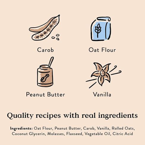 Bocce's Bakery Berry Sorbet Treats for Dogs, Wheat-Free Everyday Dog Treats, Made with Real Ingredients, Baked in The USA, All-Natural Soft & Chewy Cookies, Strawberry, Blueberry & Vanilla, 6 oz in Saudi Arabia