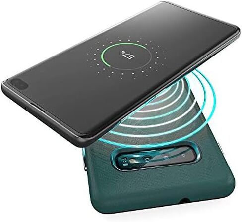 حافظة Crave Dual Guard لهاتف Galaxy S10+، حافظة مزدوجة الطبقات مضادة للصدمات لهاتف Samsung Galaxy S10+، S10 Plus (6.4 بوصة) - أخضر غابة in Kuwait