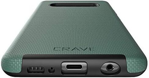 حافظة Crave Dual Guard لهاتف Galaxy S10+، حافظة مزدوجة الطبقات مضادة للصدمات لهاتف Samsung Galaxy S10+، S10 Plus (6.4 بوصة) - أخضر غابة in Kuwait