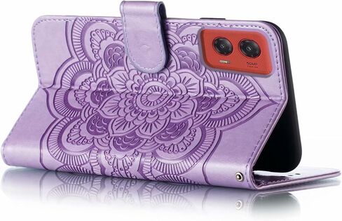 for Motorola Moto G Stylus 5G (2024) [Not Fit Moto G 5G 2024] Case Wallet with Card Holder Kickstand Magnetic Soft Leather Flip Fold Case for Moto G Stylus 5G 2024 Cover (Purple) in Saudi Arabia