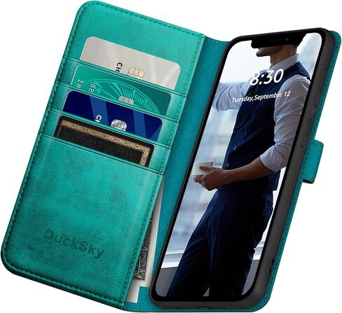 حافظة محفظة من الجلد الأصلي لهاتف iPhone 11 Pro 【حجب RFID 】 【4 حامل بطاقة الائتمان 】 【جلد حقيقي 】 حافظة هاتف قابلة للطي قابلة للطي غطاء واقٍ للنساء والرجال لهاتف Apple 11Pro أسود in Saudi Arabia