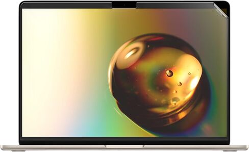 واقي شاشة kwmobile متوافق مع Apple MacBook Air 13.6 M3 2024 A3113 - واقي شاشة غير لامع مضاد للتوهج in Kuwait