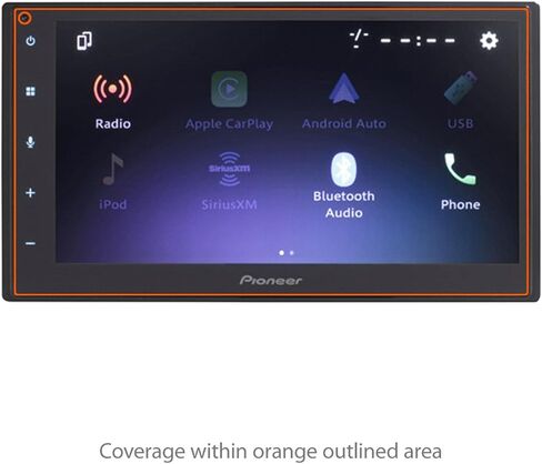 BoxWave Screen Protector Compatible with Pioneer DMH-W2700NEX - ClearTouch Anti-Glare (2-Pack), Anti-Fingerprint Matte Film Skin for Pioneer DMH-W2700NEX in Kuwait