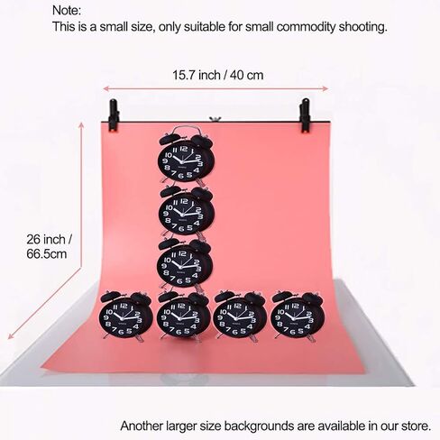 Selens 15.7X26INCH White Photography Backdrop Matte&Smooth PVC Background for Small Products Shoots in Kuwait