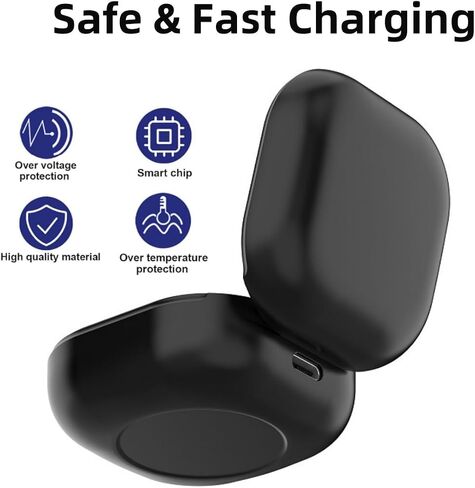 حافظة شحن سماعات الأذن لجهاز Galaxy Buds FE R400، حافظة شحن سماعات الأذن السلكية بديلة فقط صندوق شاحن سماعة الأذن مع خط USB، سماعات الأذن غير متضمنة in Saudi Arabia