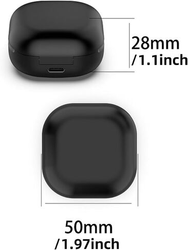 حافظة شحن سماعات الأذن لجهاز Galaxy Buds FE R400، حافظة شحن سماعات الأذن السلكية بديلة فقط صندوق شاحن سماعة الأذن مع خط USB، سماعات الأذن غير متضمنة in Saudi Arabia